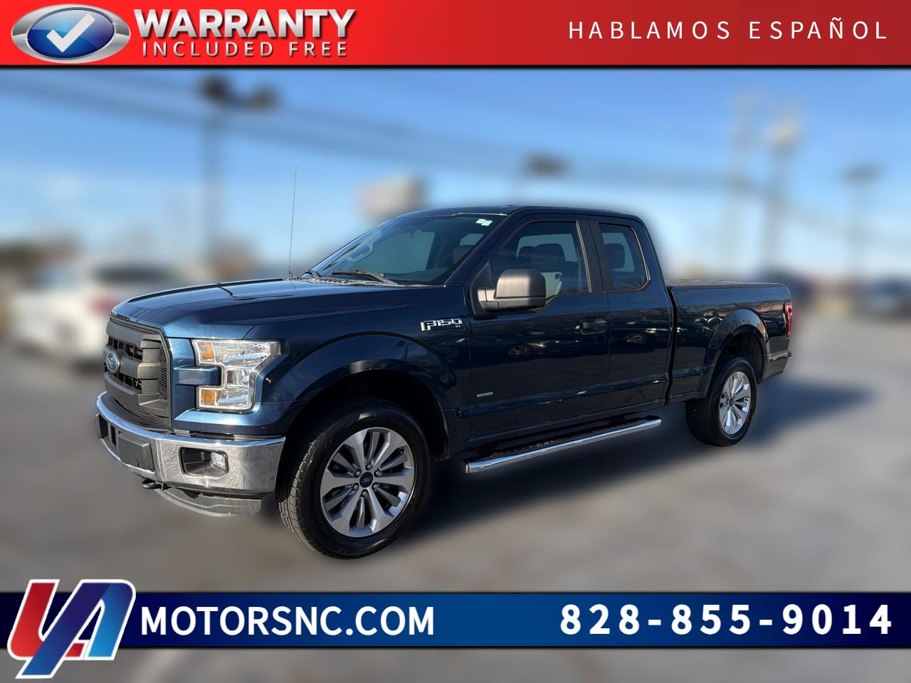 2016 Ford F-150 4WD SuperCab 145" XL