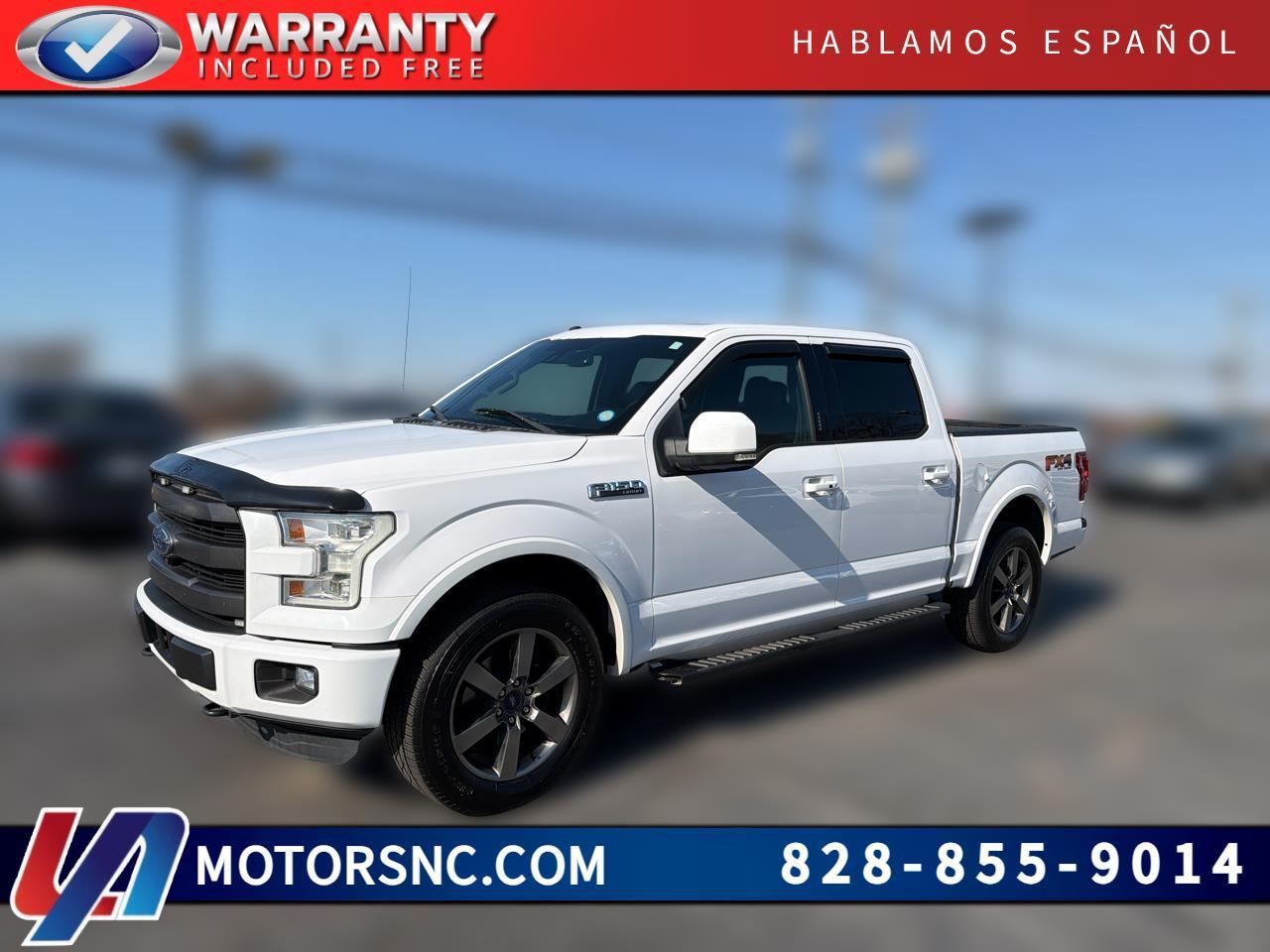 2016 Ford F-150 4WD SuperCrew 150" Lariat