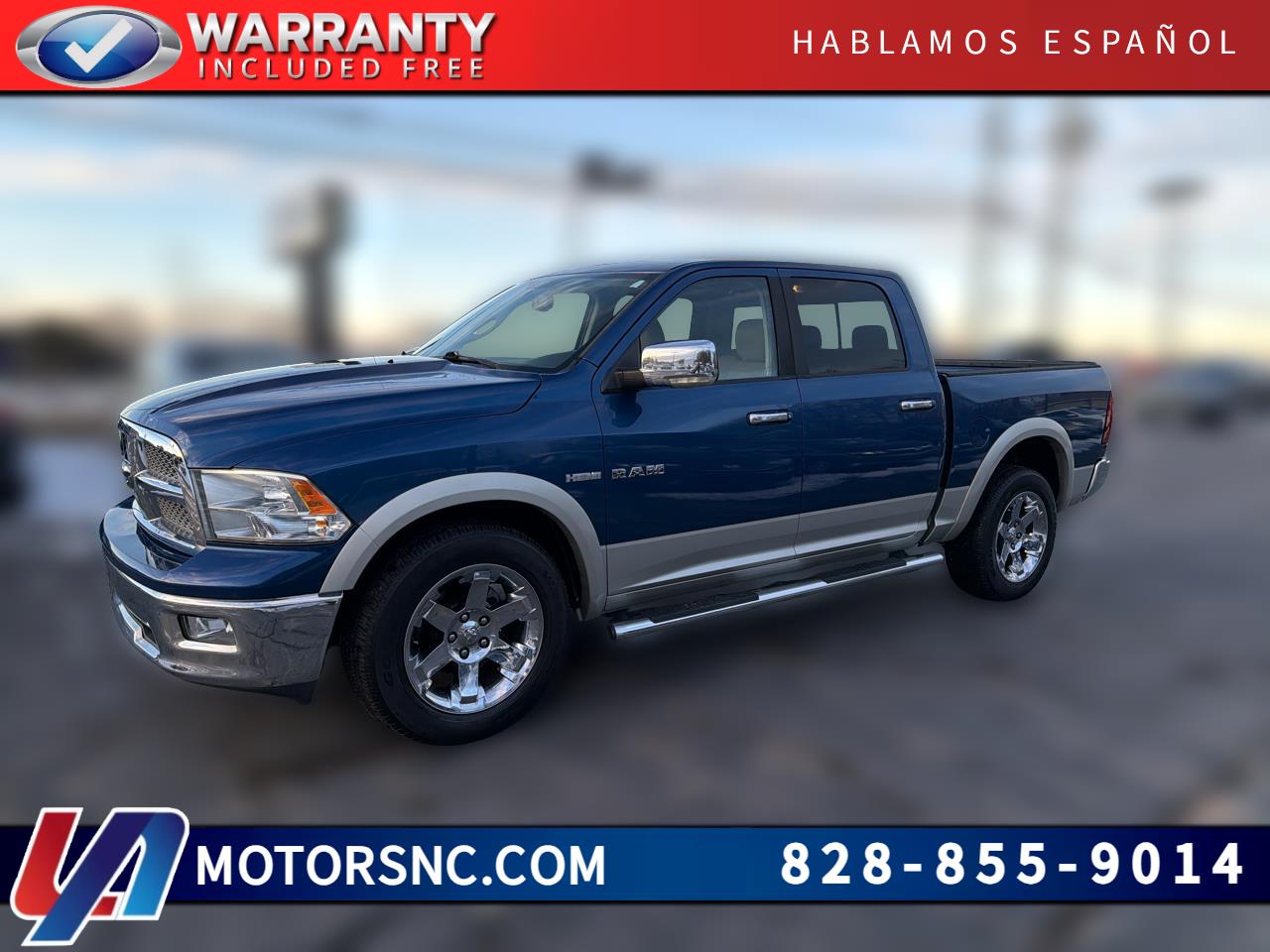2010 Dodge Ram 1500 4WD Crew Cab 140.5" Laramie