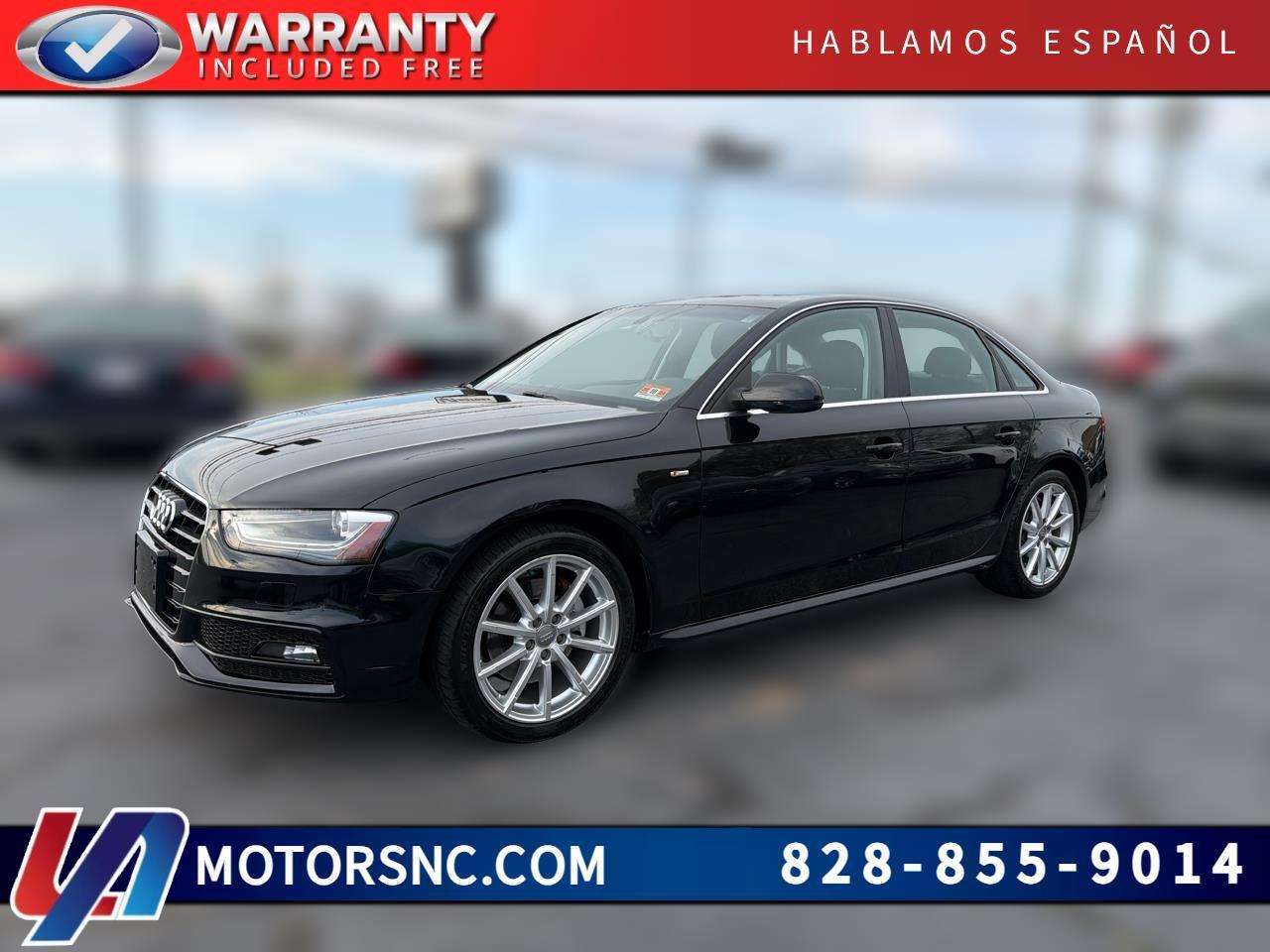 2016 Audi A4 Auto quattro 2.0T Premium Plus