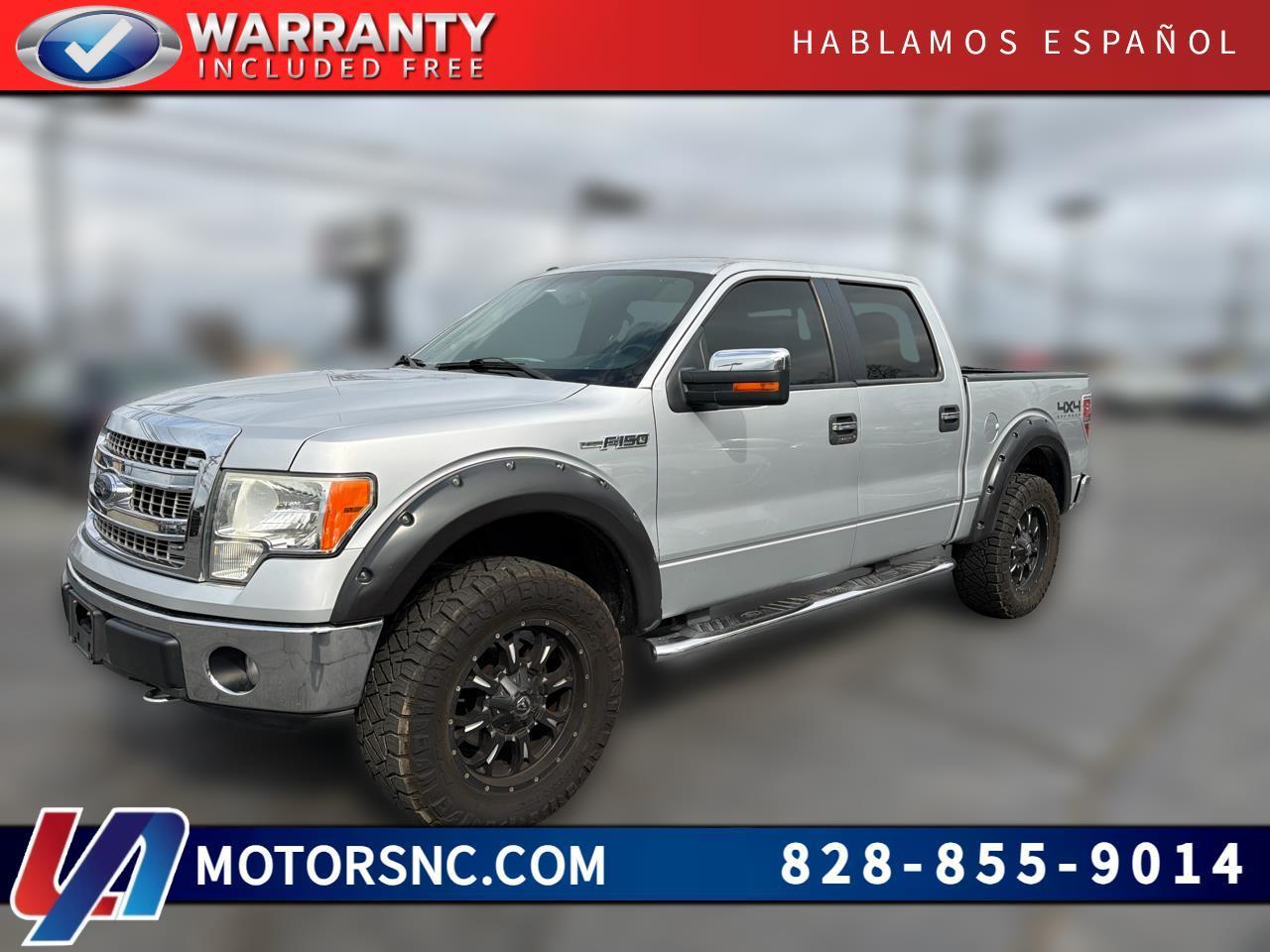 2013 Ford F-150 4WD SuperCrew 139" XLT