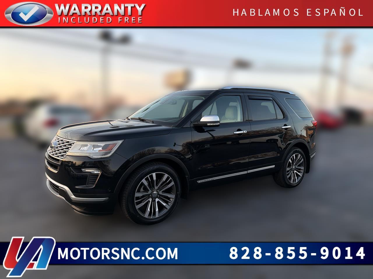 2018 Ford Explorer Platinum 4WD