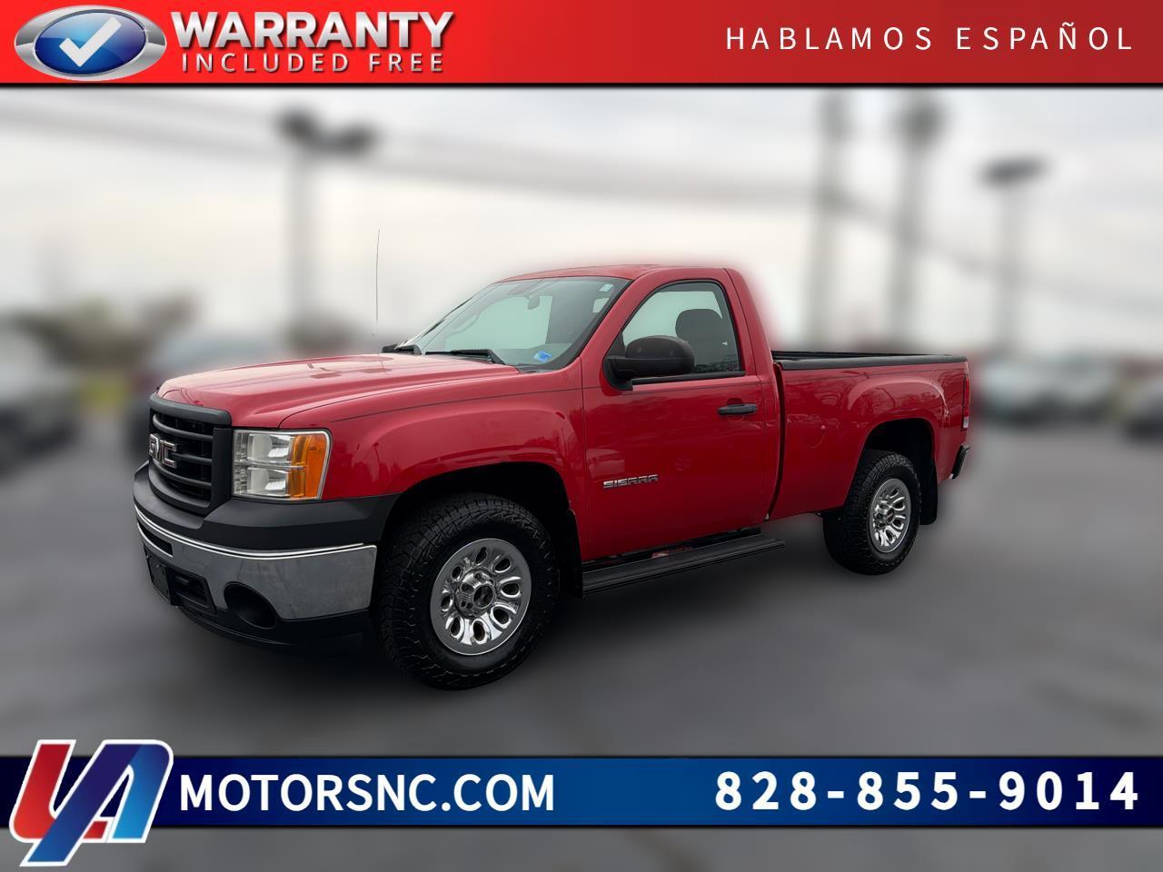 GMC Sierra 1500 2WD Reg Cab 119.0" Work Truck 2011
