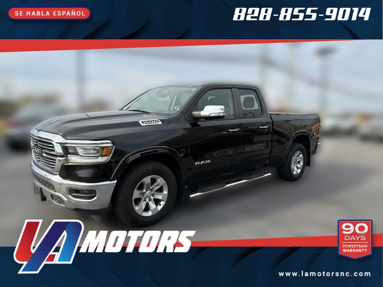 2019 RAM 1500 Laramie 4x2 Quad Cab 6'4" Box