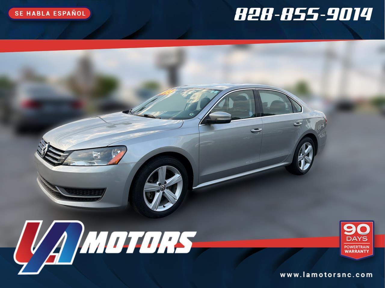 2013 Volkswagen Passat 4dr Sdn 2.5L Auto SE