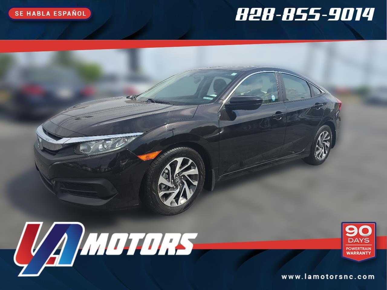 2016 Honda Civic Sedan 4dr CVT EX