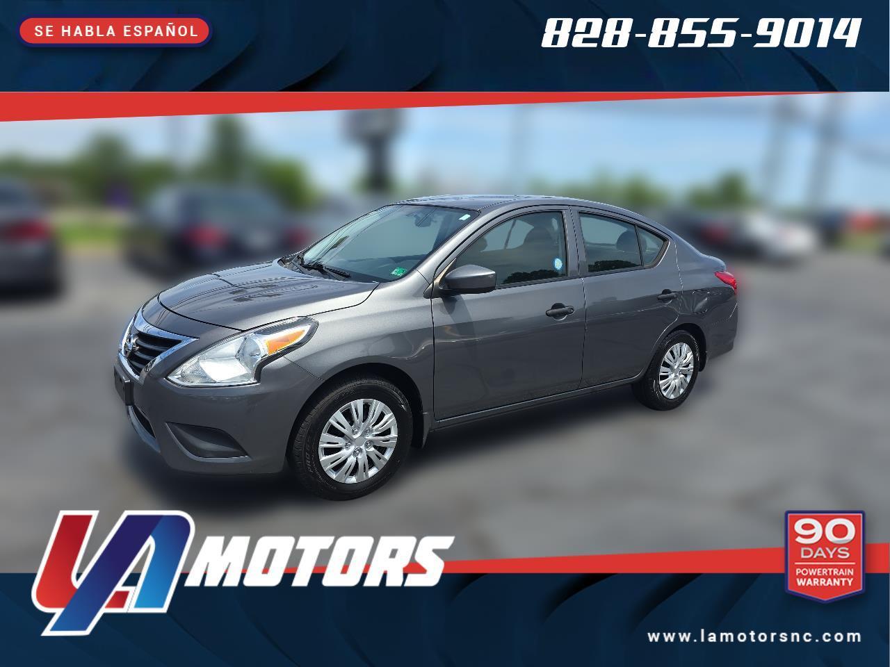 2018 Nissan Versa Sedan S Manual