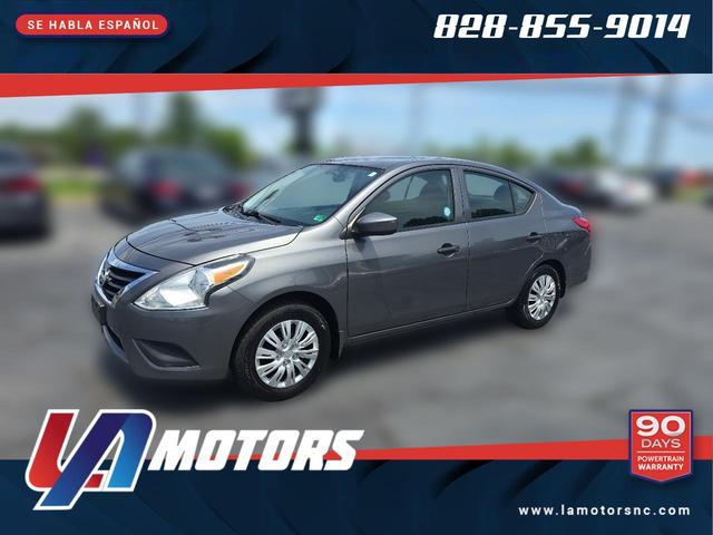 Black (Charcoal) 2018 Nissan Versa Sedan Front-Wheel Drive Manual