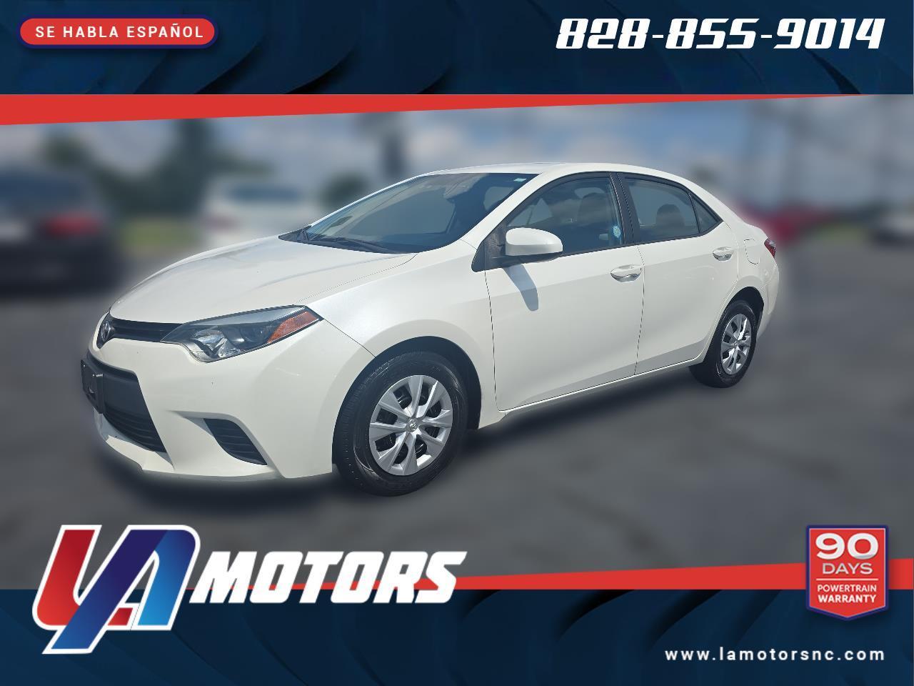 2014 Toyota Corolla 4dr Sdn CVT LE ECO (Natl)