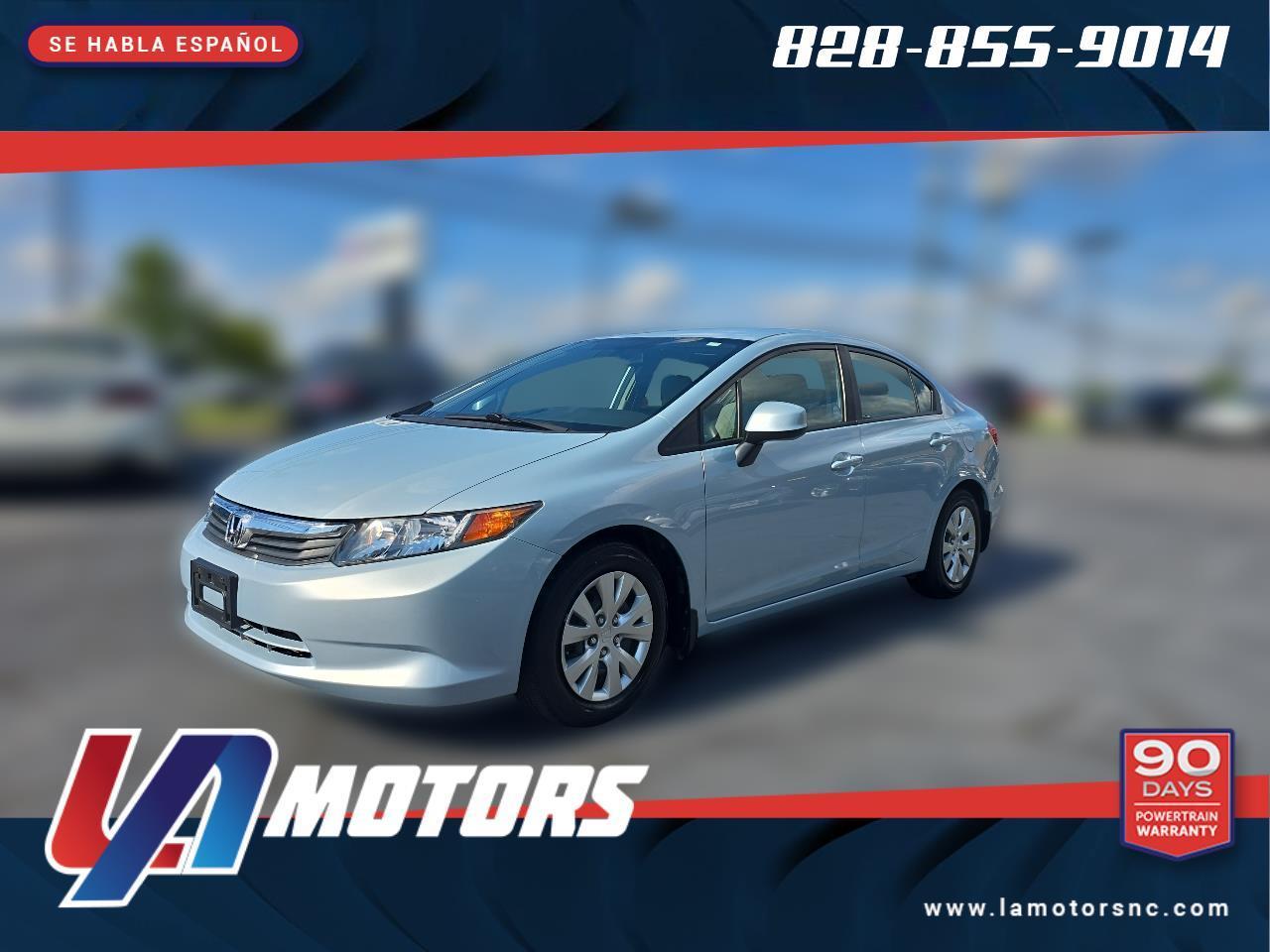 2012 Honda Civic Sdn 4dr Auto LX