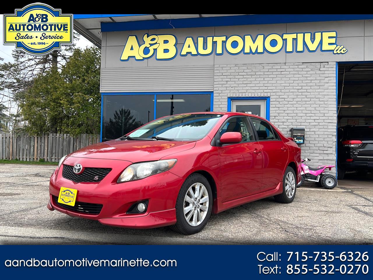 Used 2009 Toyota Corolla 4dr Sdn Man (Natl) for Sale in WI