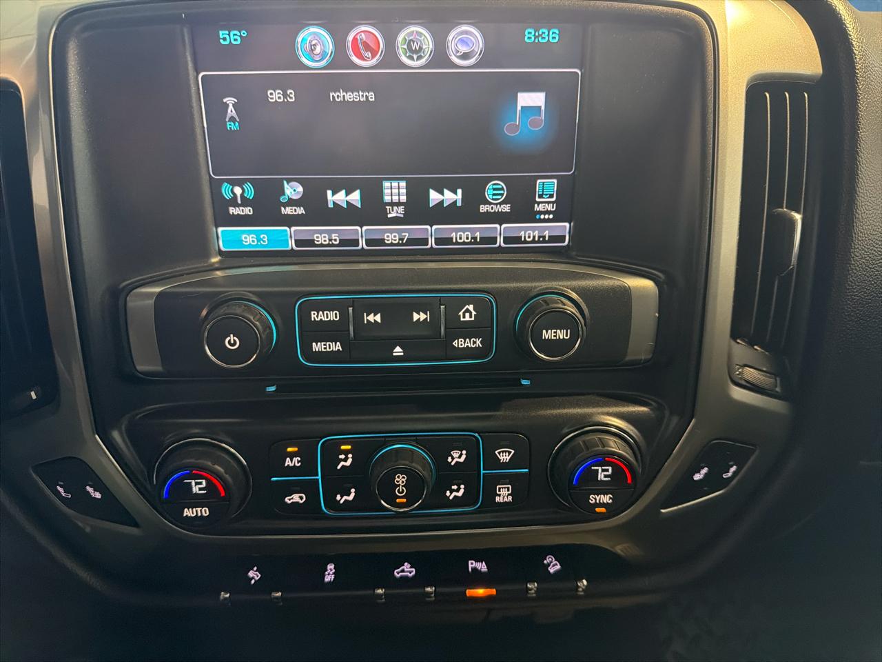 Chevrolet Silverado 1500 4WD Crew Cab 143.5" LT w/2LT 2016