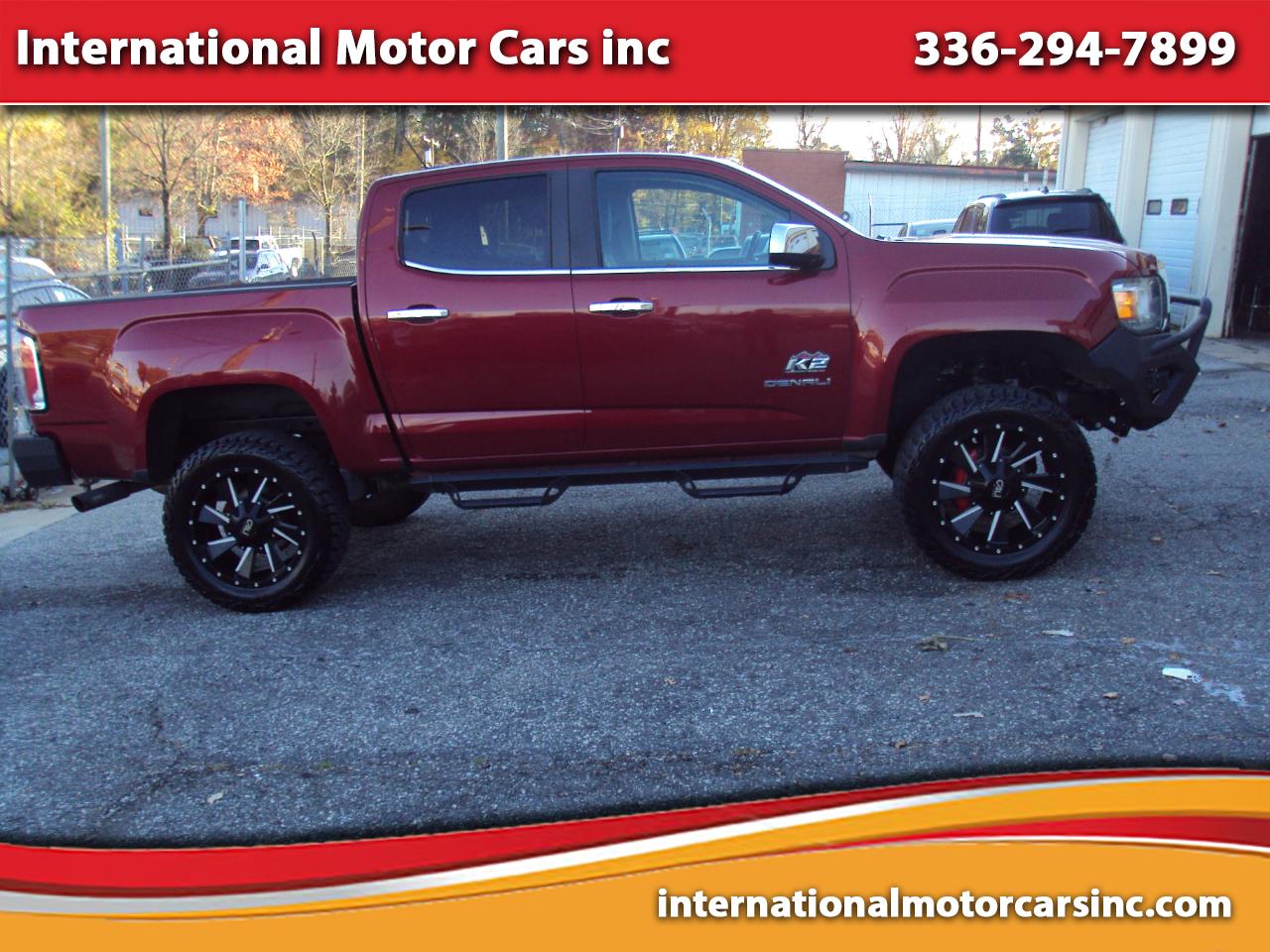 2018 GMC Canyon Denali Crew Cab 4WD Long Box