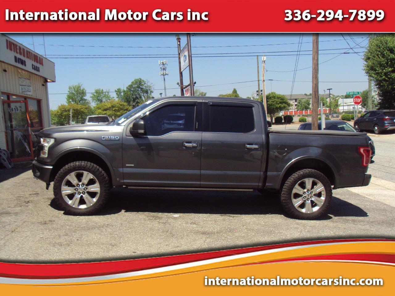 2016 Ford F-150 Lariat SuperCrew 5.5-ft. Bed 4WD
