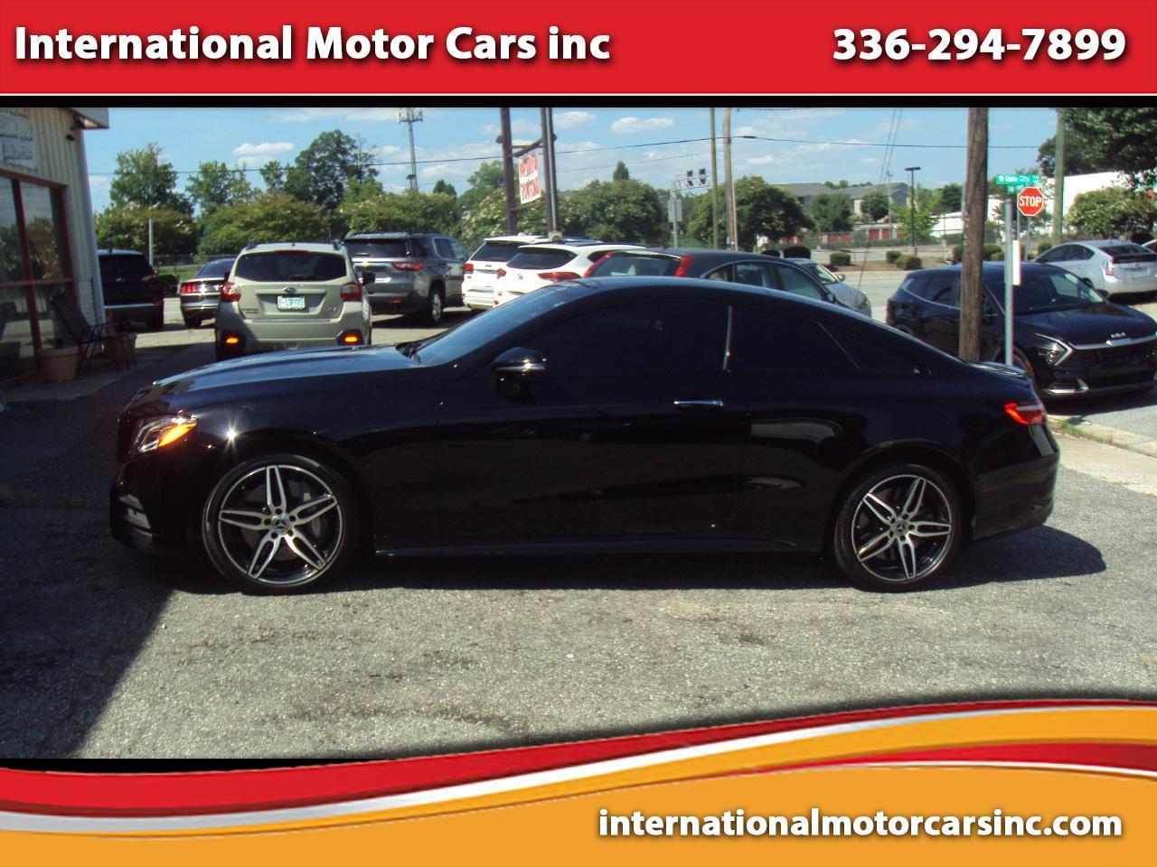 2019 Mercedes-Benz E-Class E450 Coupe 4MATIC