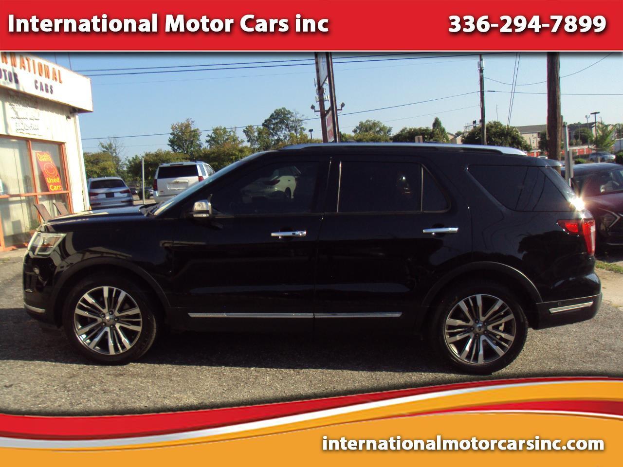 2018 Ford Explorer Platinum AWD