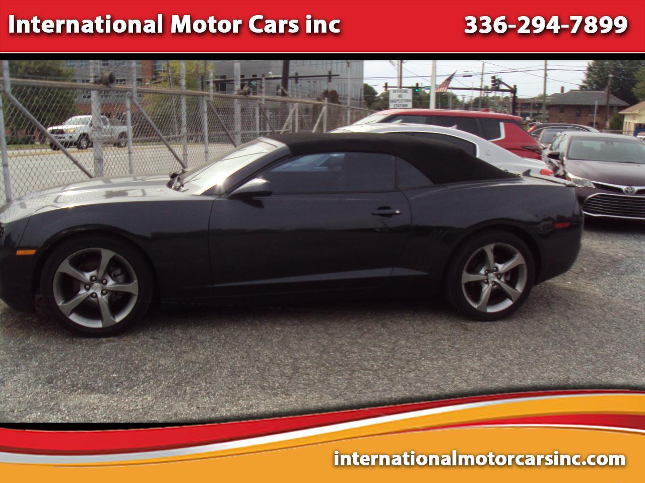Chevrolet Camaro Convertible 1LT 2013