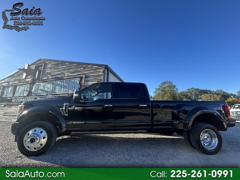 2018 Ford F-450 SD Platinum Crew Cab DRW 4WD