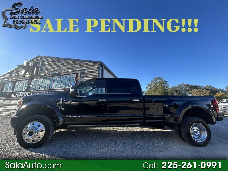 2018 Ford F-450 SD Platinum Crew Cab DRW 4WD
