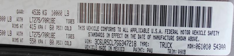 RAM 2500 Tradesman Crew Cab SWB 4WD 2016