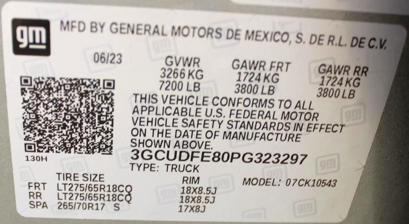 Chevrolet Silverado 1500 Trail Boss LT Crew Cab 4WD 2023