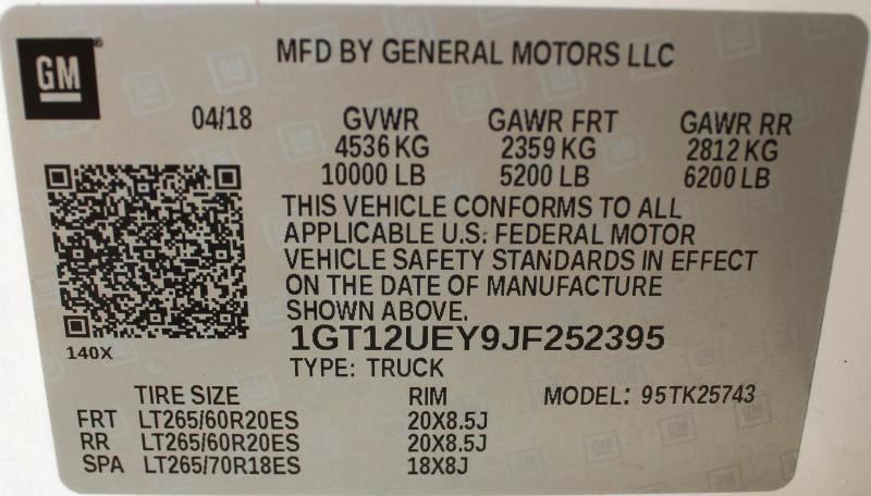 GMC Sierra 2500HD Denali Crew Cab 4WD SB 2018