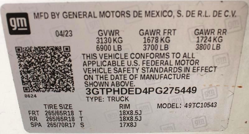 GMC Sierra 1500 SLT Crew Cab 2WD 2023