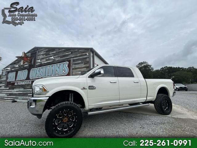 Pearl White 2018 RAM 2500 Pickup Truck Four-Wheel Drive Automatic