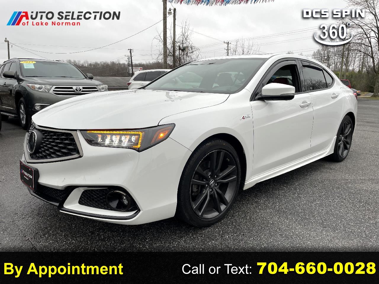 Acura TLX 2.4L FWD w/A-Spec Pkg Red Leather 2020