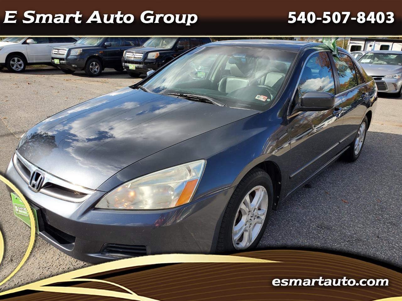 Used 2007 Honda Accord EXL Sedan AT for Sale in Spotsylvania VA 22551