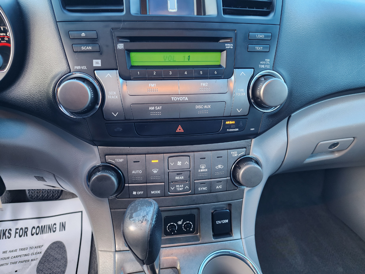 Toyota Highlander Sport 4WD 2009