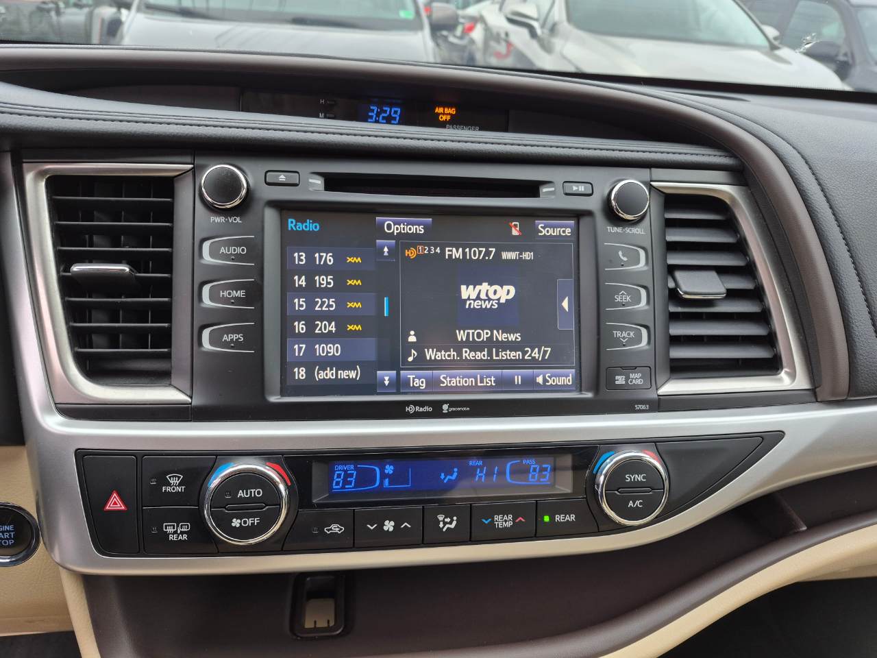 Toyota Highlander XLE AWD V6 2015