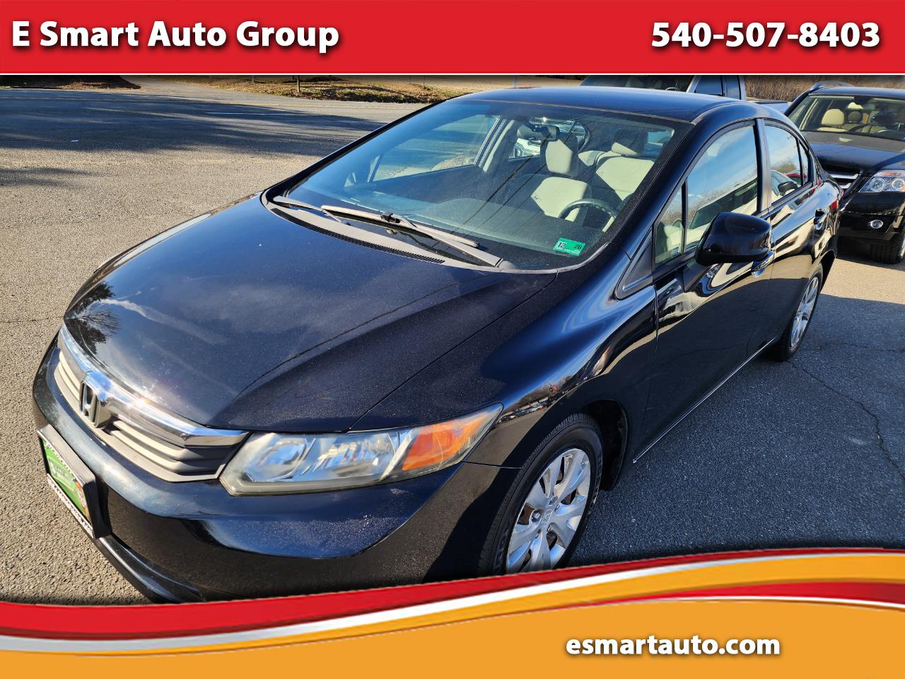 2012 Honda Civic LX 4D Sedan