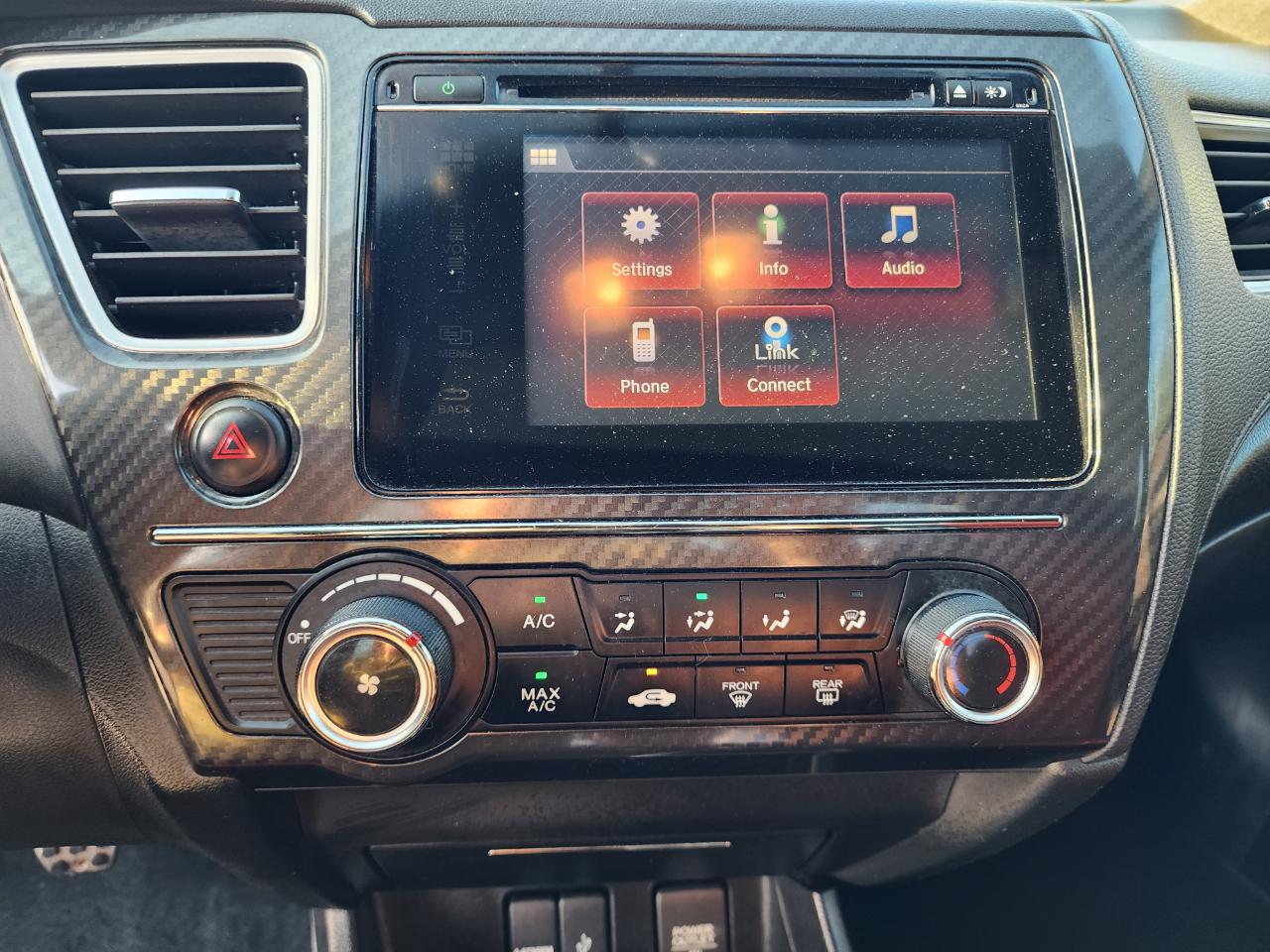 Honda Civic Si Sedan 6-Speed MT 2015