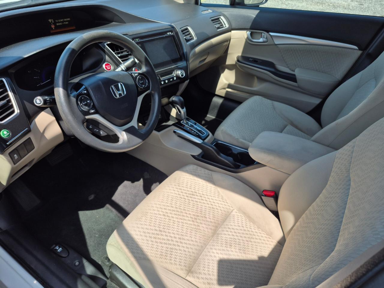 Honda Civic EX Sedan CVT 2014