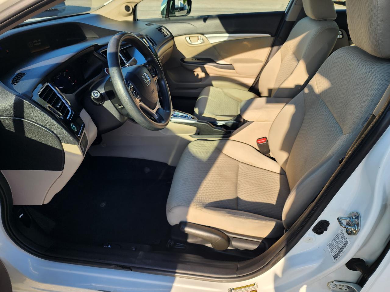 Honda Civic EX Sedan CVT 2014