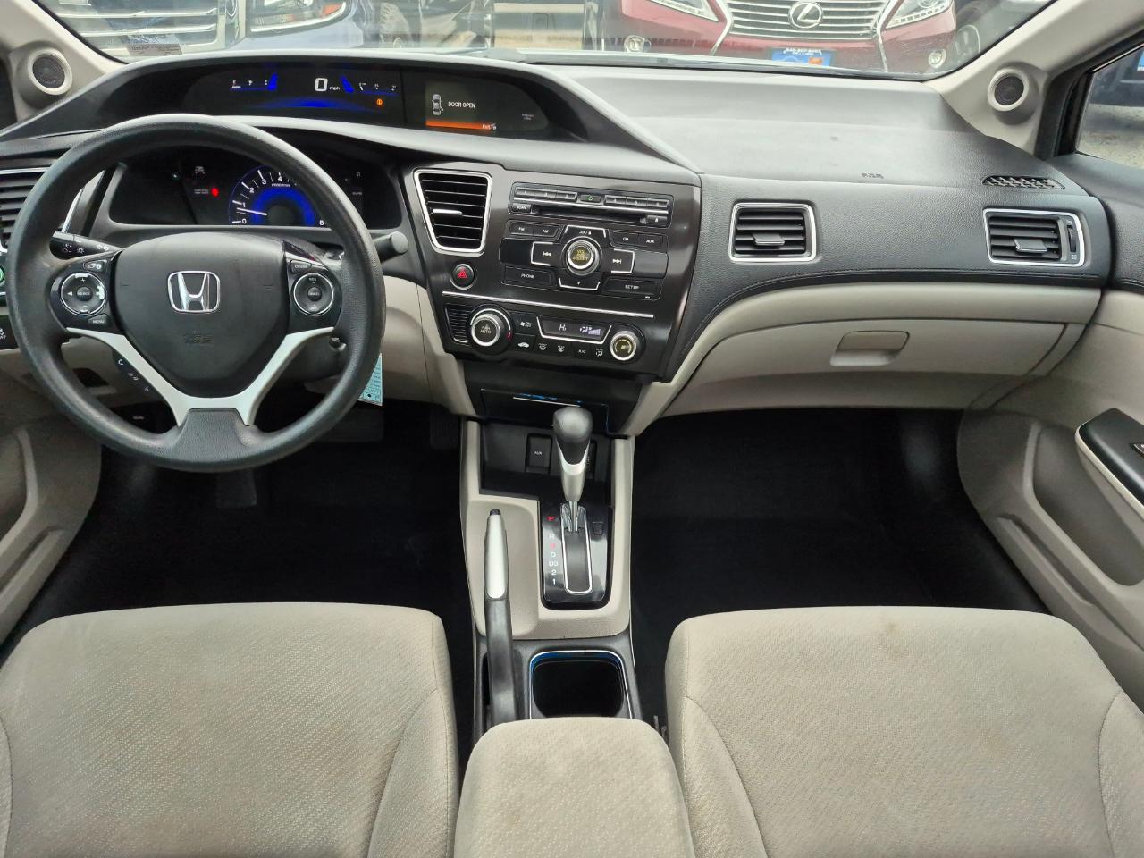 Honda Civic EX Sedan 5-Speed AT 2013