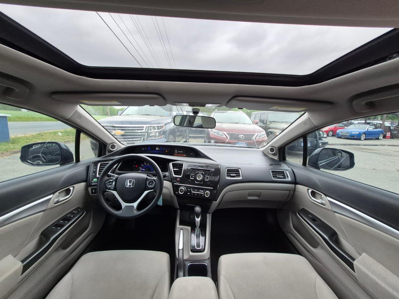 Honda Civic EX Sedan 5-Speed AT 2013