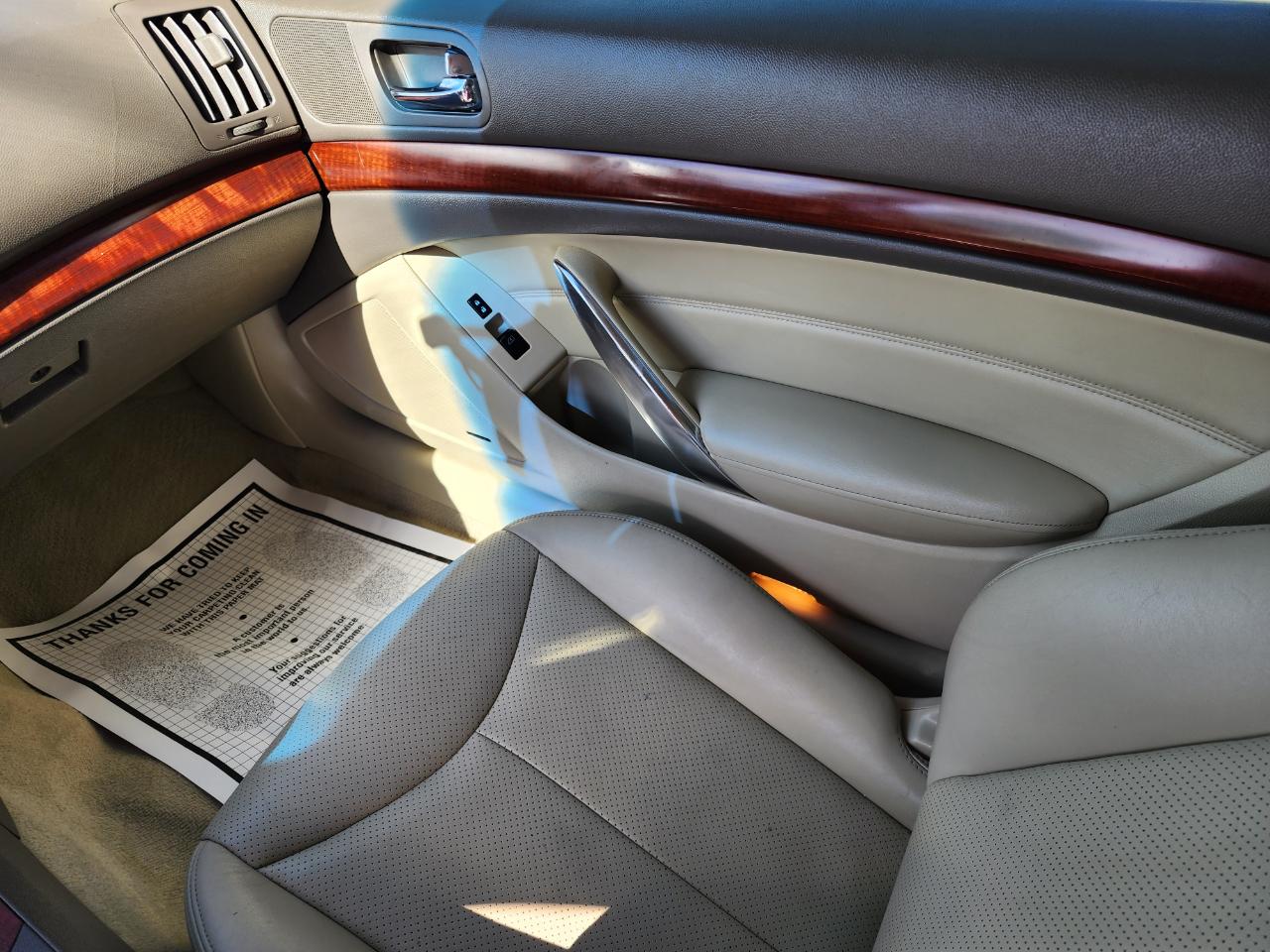 Infiniti G37 Base 2008