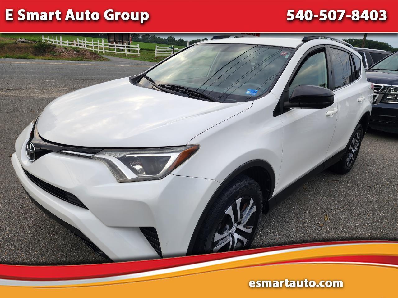 White 2016 Toyota RAV4 SUV / Crossover All-Wheel Drive Automatic