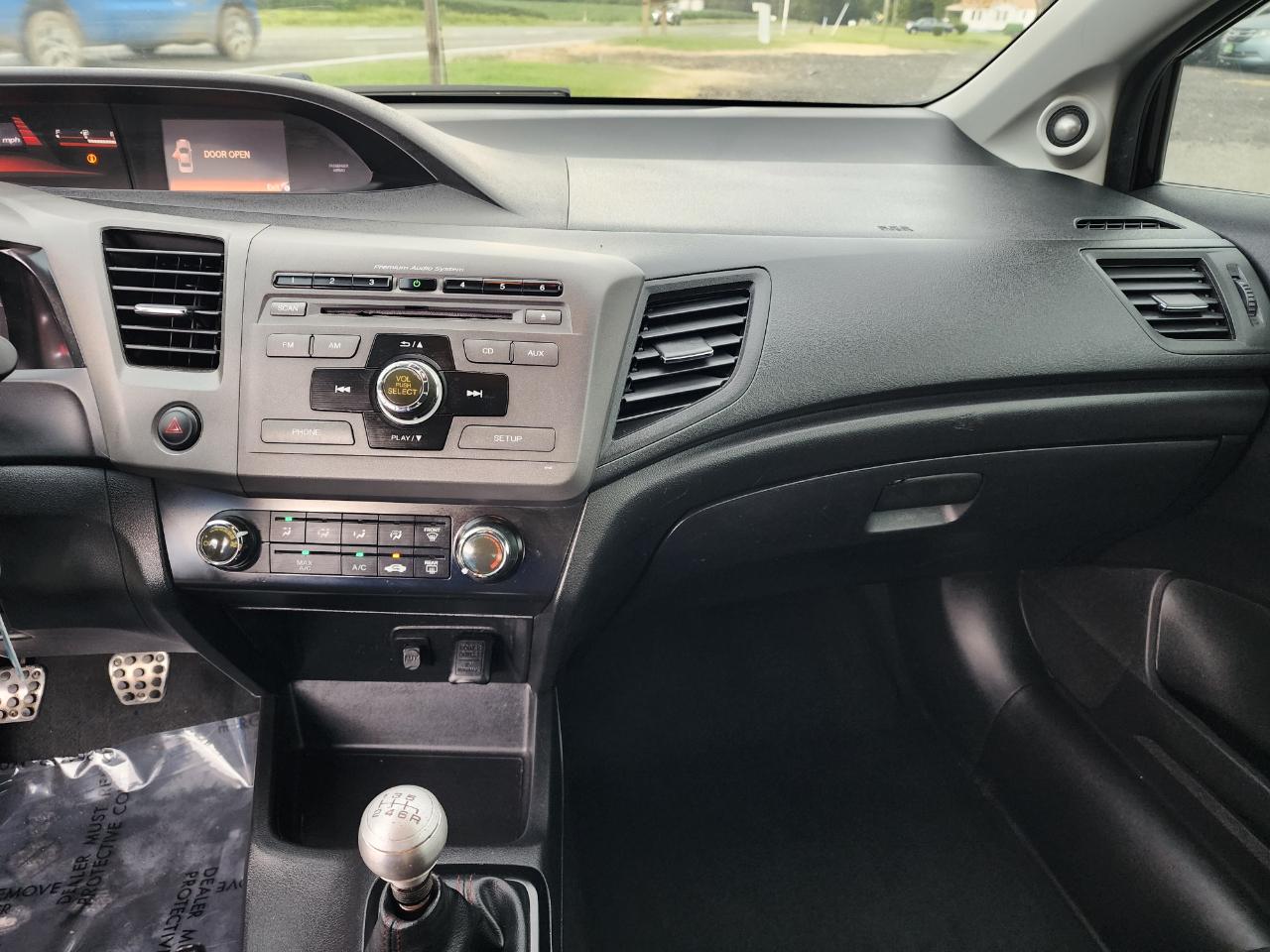 Honda Civic Si Coupe 6-Speed MT 2012