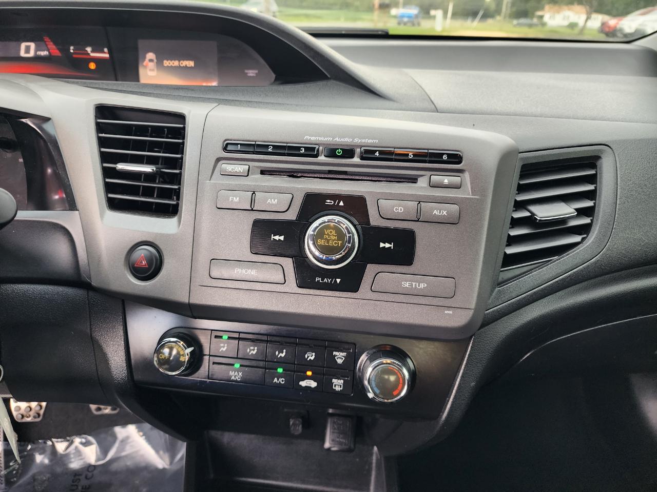 Honda Civic Si Coupe 6-Speed MT 2012