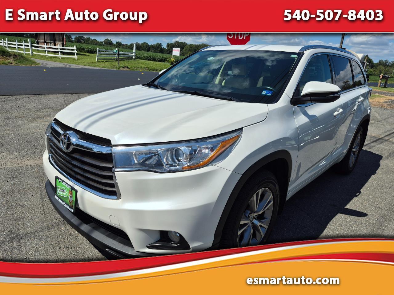 Toyota Highlander XLE AWD V6 2015