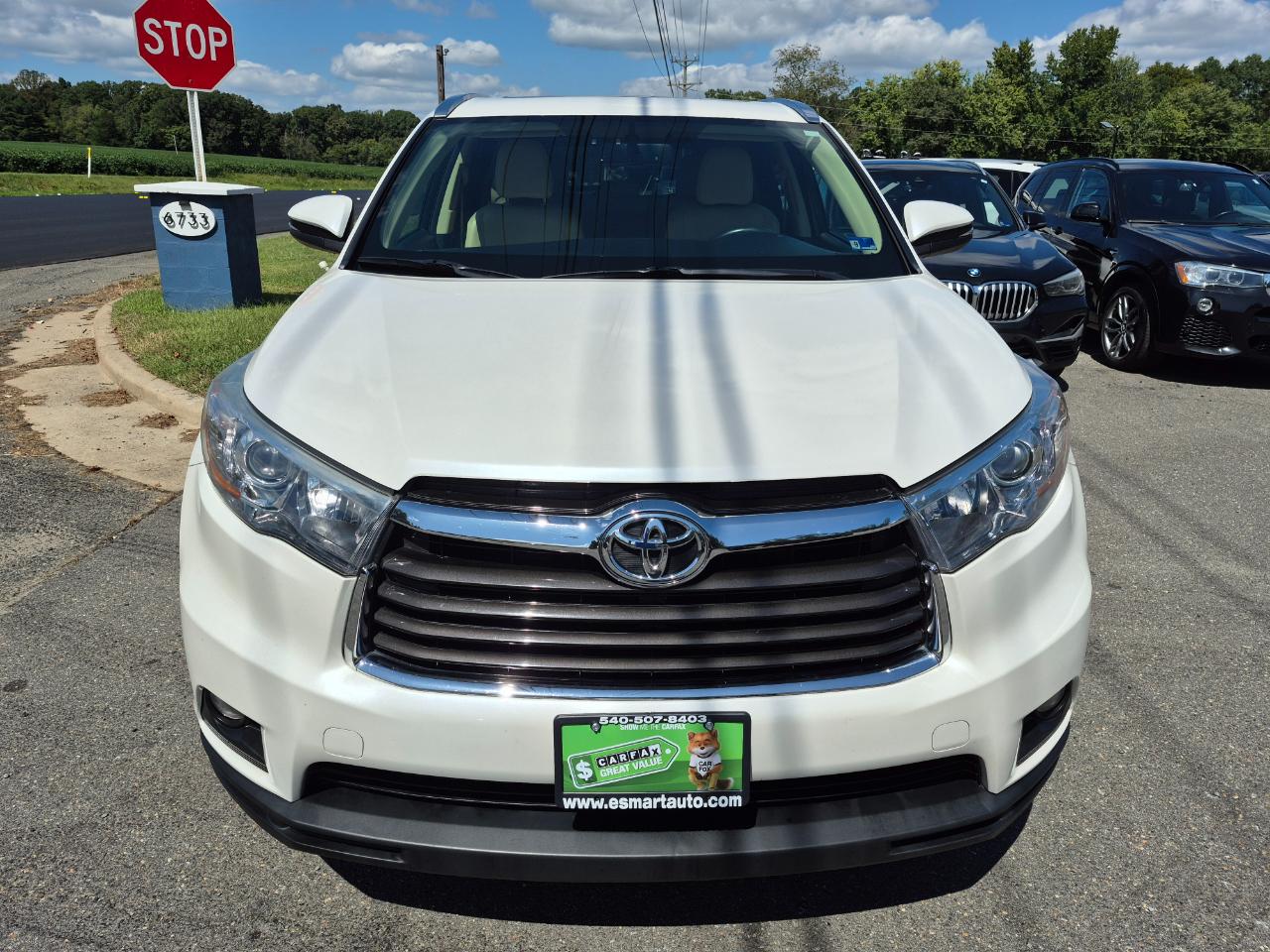Toyota Highlander XLE AWD V6 2015