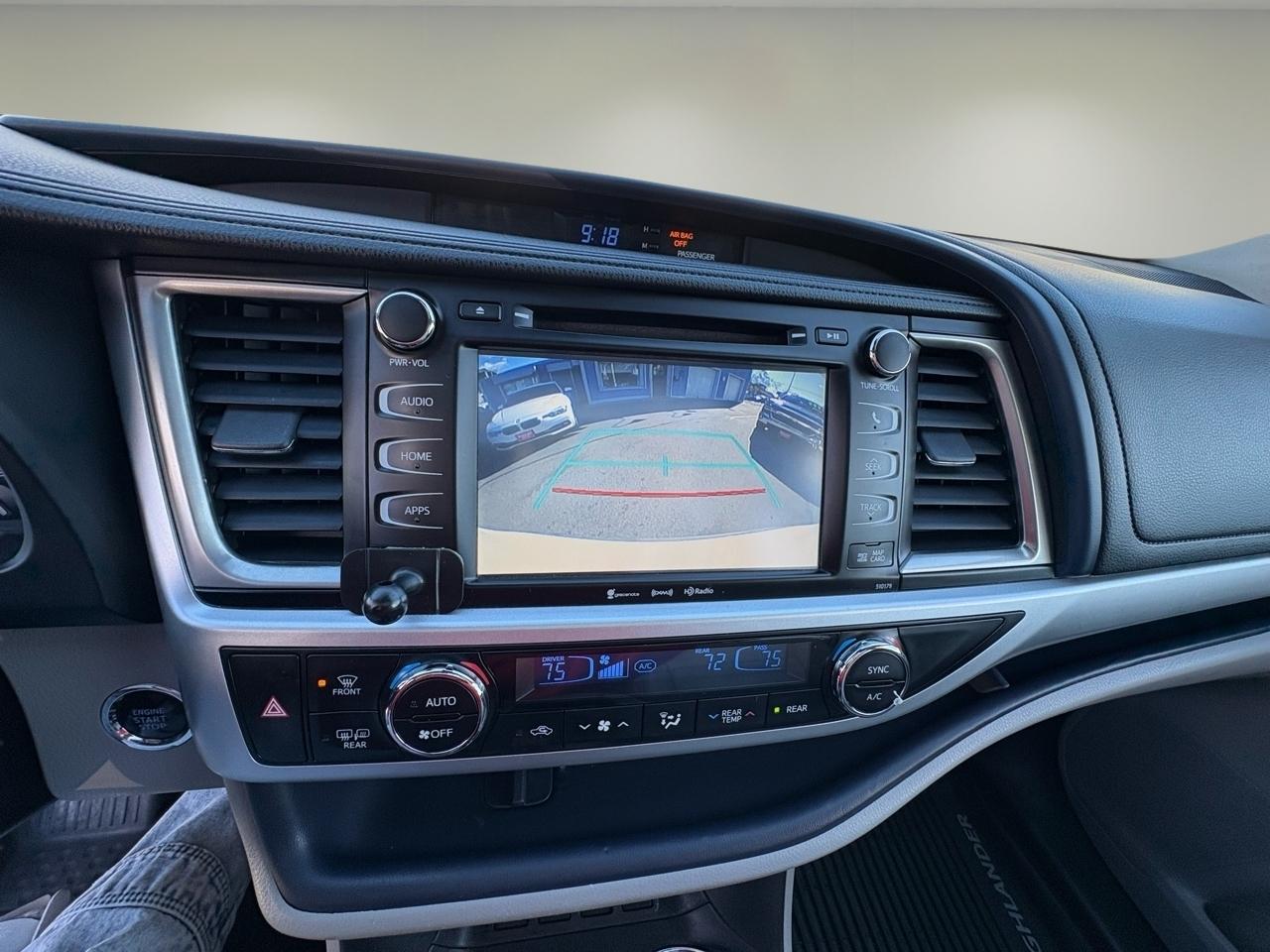 Toyota Highlander XLE V6 AWD (Natl) 2018