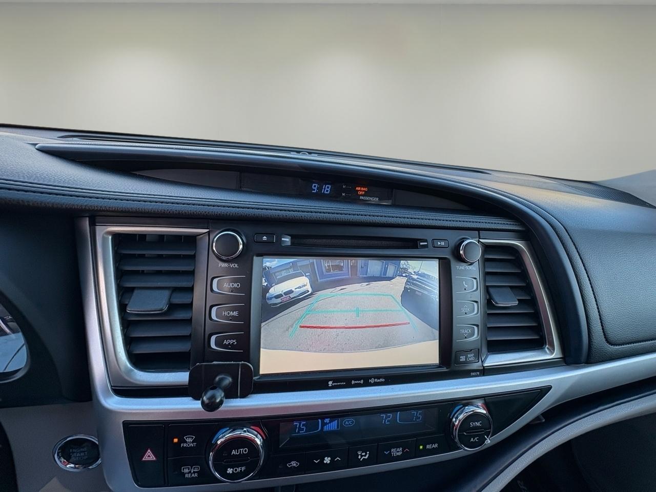 Toyota Highlander XLE V6 AWD (Natl) 2018