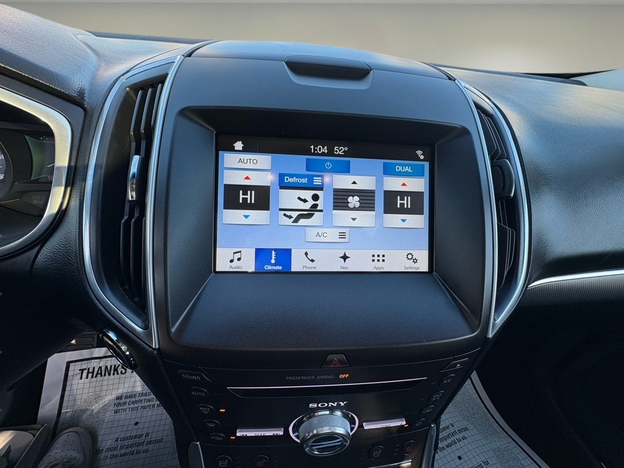 Ford Edge Titanium AWD 2017