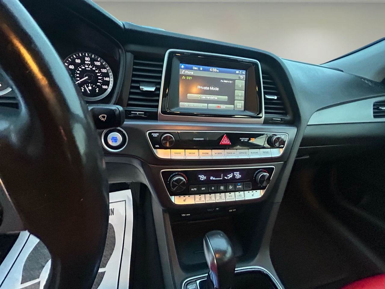 Hyundai Sonata SEL 2.4L 2019