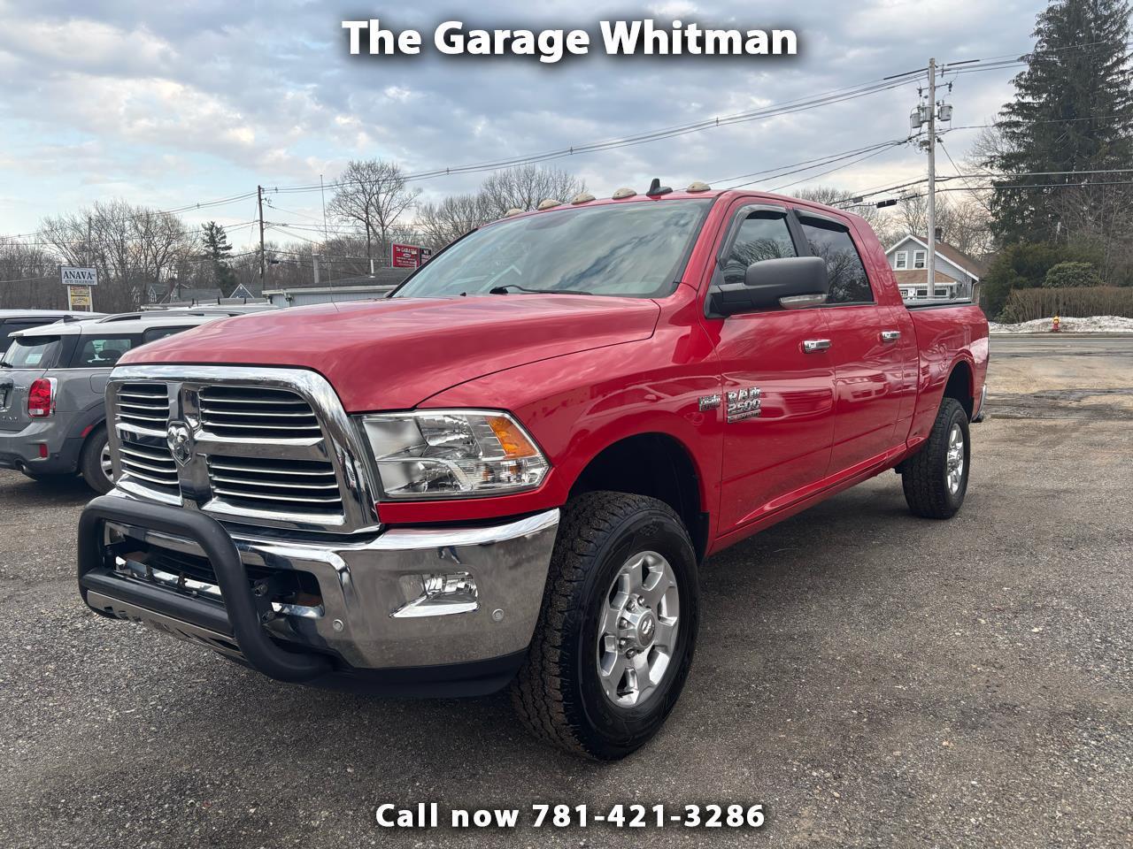 2016 RAM 2500 Big Horn Mega Cab 4WD