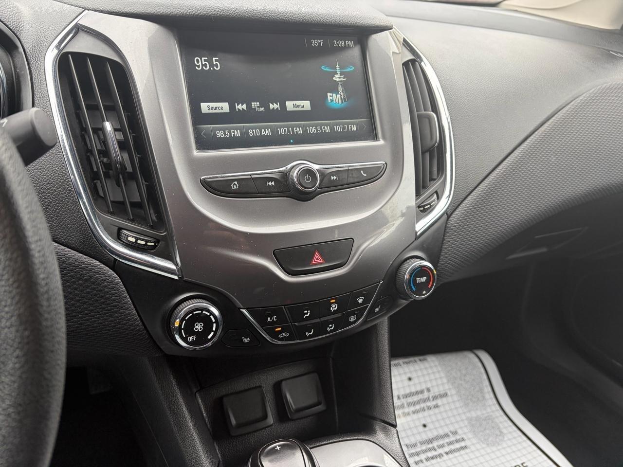 Chevrolet Cruze 4dr Sdn 1.4L LT w/1SD 2018